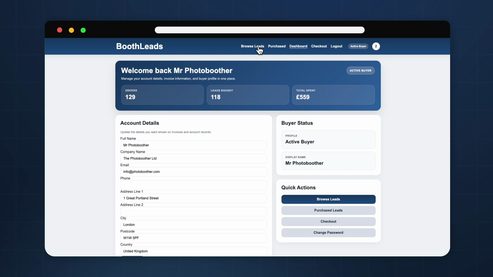 Booth Leads platform overview video